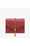 Charles Keith Fashion Tassel Shoulder Bag Red